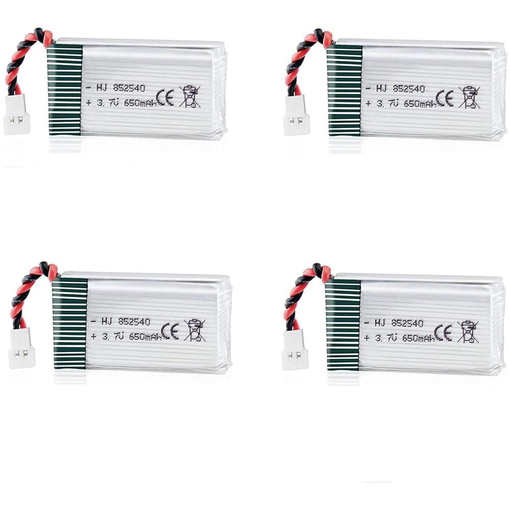 4 Pezzo Batteria Per Syma Drone X5c X5 3.7v 650mah 25c Lipo Avanzato - Foto 1