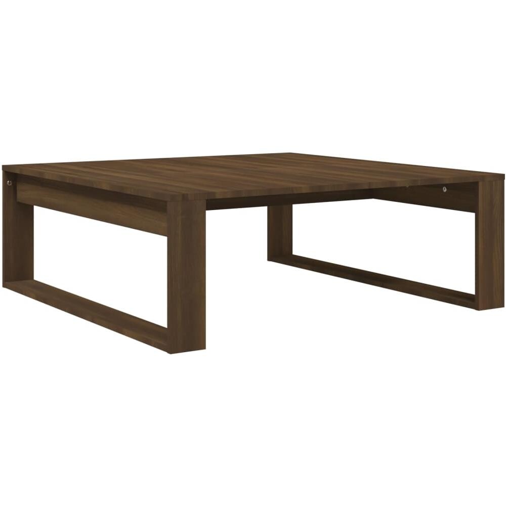 VidaXL Tavolino Salotto Rovere Marrone 80x50x40 Cm Legno Multistrato 86902492