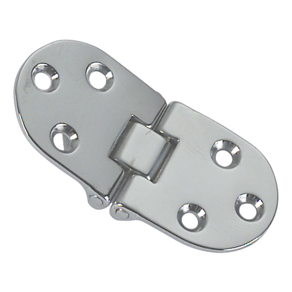 Cerniera In Ottone Con Arresto, Per Tavoli Mm. 80x30 - Foto 1