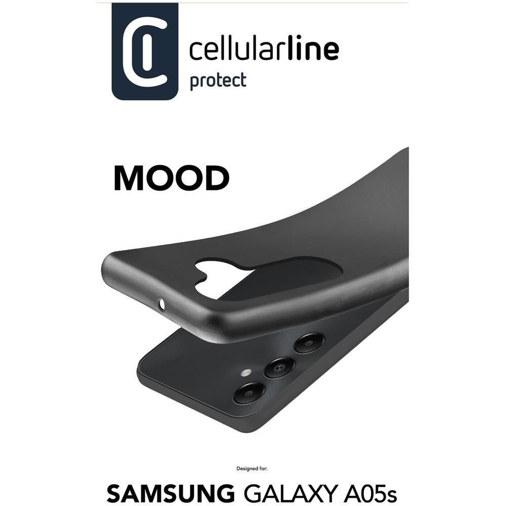 MOODGALA05SK custodia 17 cm (6.7"") Cover Nero per Galaxy A05s - Foto 2