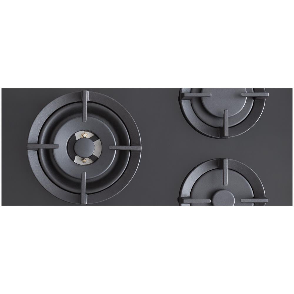 Piano Cottura P755CMODGNE a Gas 5 Zone Cottura da 75 cm Colore Nero - Foto 4