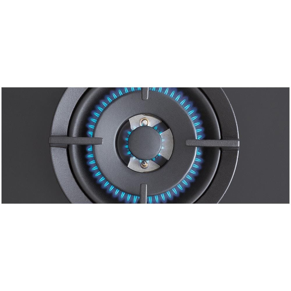 Piano Cottura P755CMODGNE a Gas 5 Zone Cottura da 75 cm Colore Nero - Foto 2