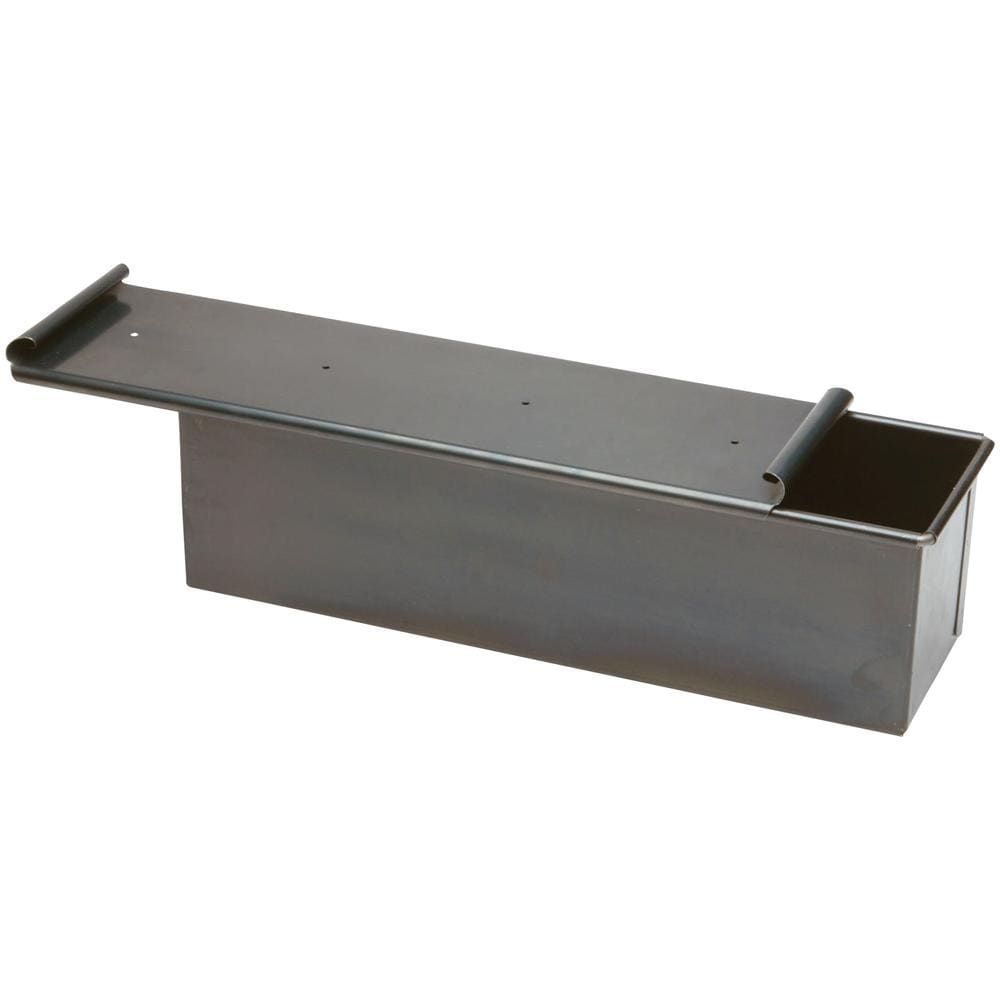 Forma Pan Carré Con Coperchio Lamiera Blu - Misura Cm 30x10 - Altezza Cm 10 - Foto 1