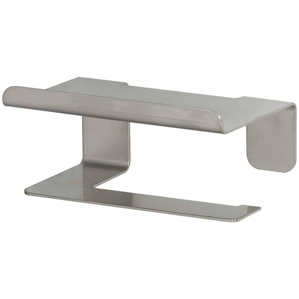 Porta Carta Igienica Con Mensola Colar Argentato 1314230946 - Foto 1