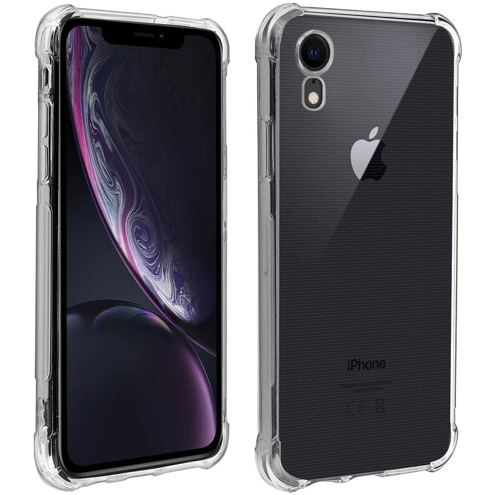 Cover Iphone Xr Protezione Silicone Angoli Rinforzati Akashi - Trasparente - Foto 1