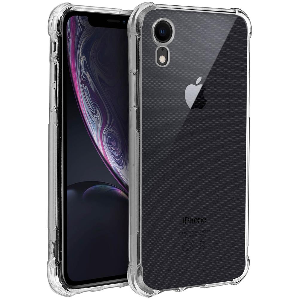Cover Iphone Xr Protezione Silicone Angoli Rinforzati Akashi - Trasparente - Foto 2