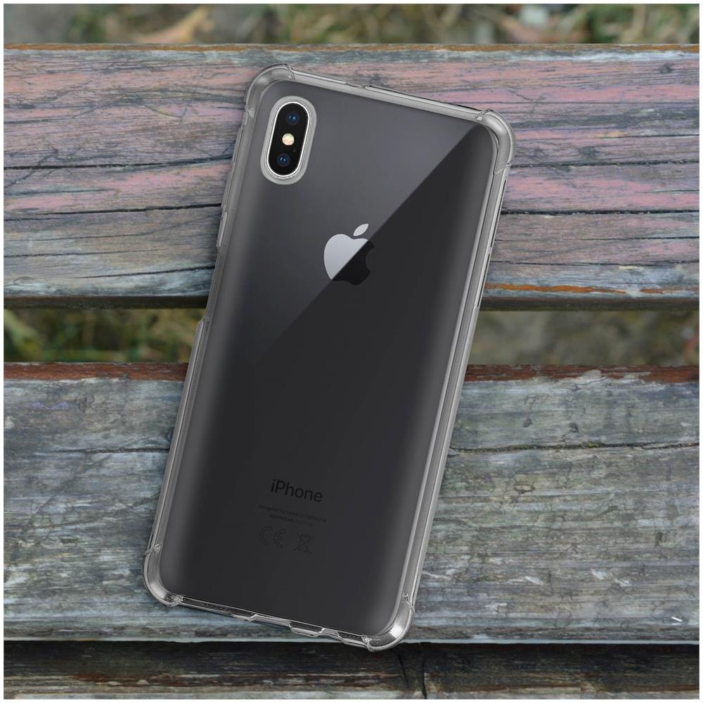 Cover Iphone Xr Protezione Silicone Angoli Rinforzati Akashi - Trasparente - Foto 9