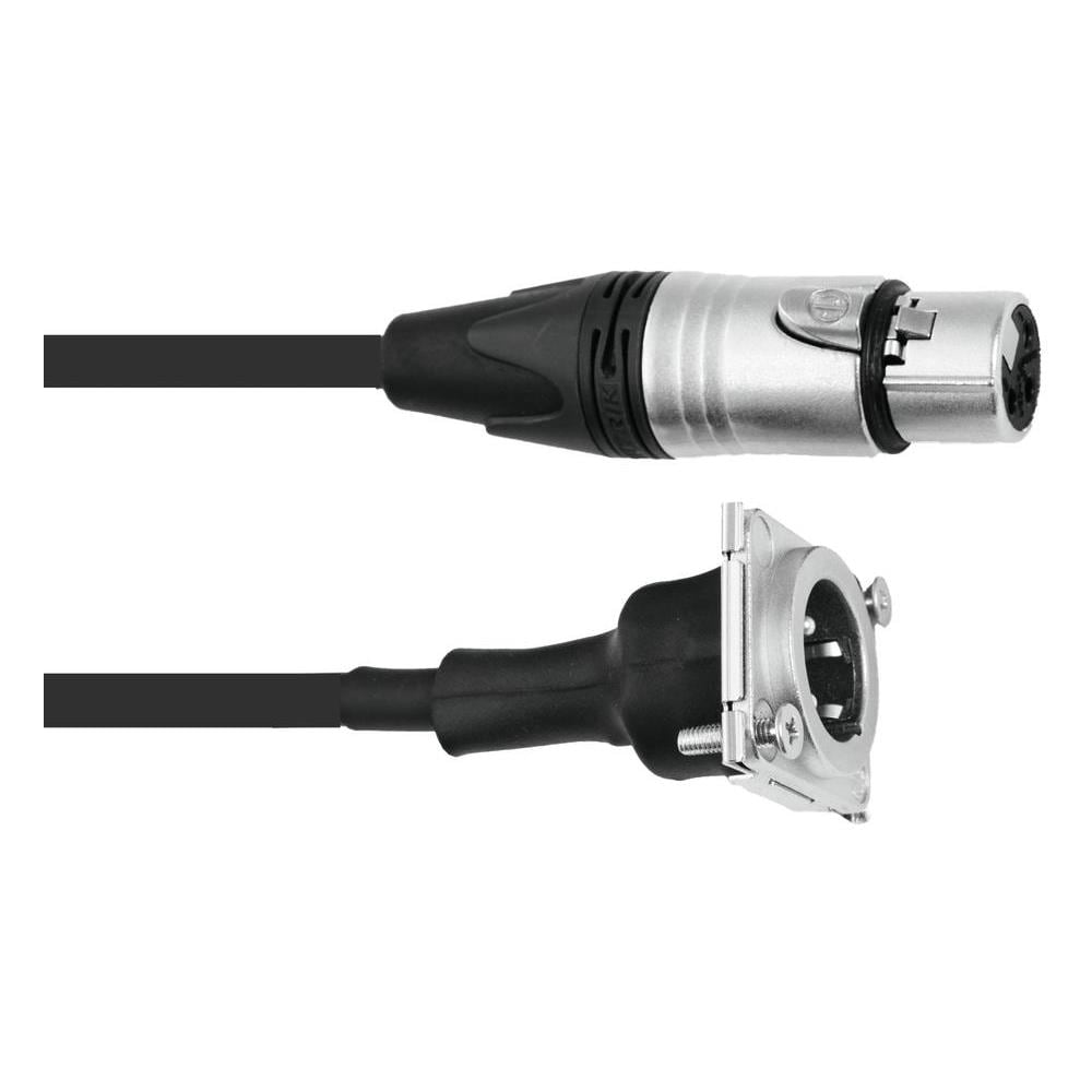 Patch Cable Xlr (f) / xlr (m) S 1m Bk - Foto 1
