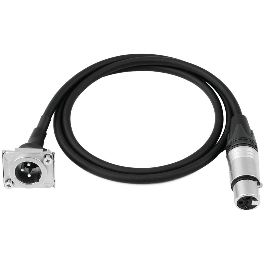 Patch Cable Xlr (f) / xlr (m) S 1m Bk - Foto 2