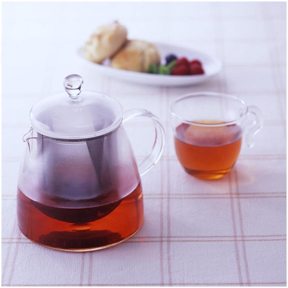 Leaf Tea Pot Pure Per Quattro 700ml Chen-70t (japan Import)  - Foto 2