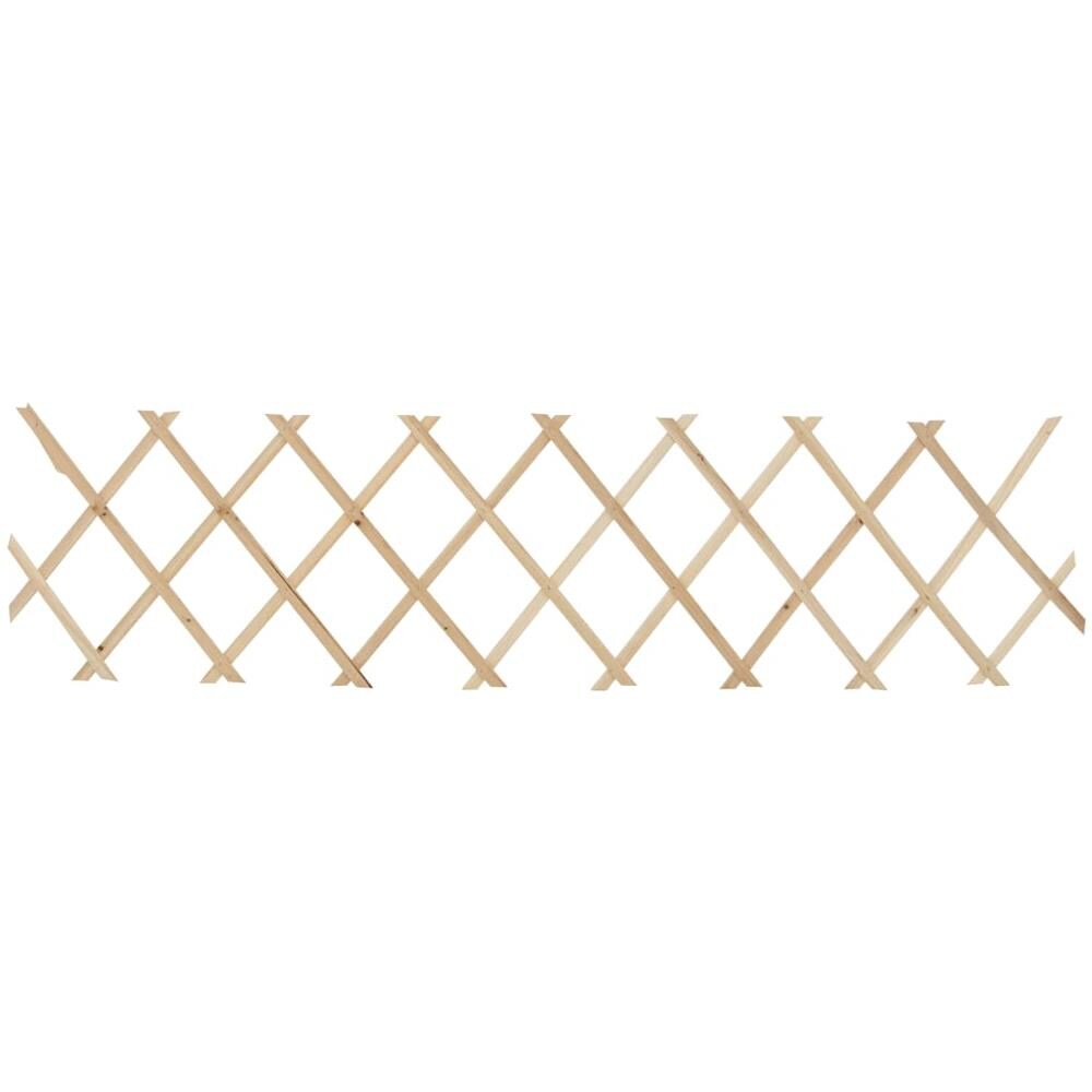 Recinzione a Traliccio 5 pz in Legno di Abete 180x30 cm - Foto 2