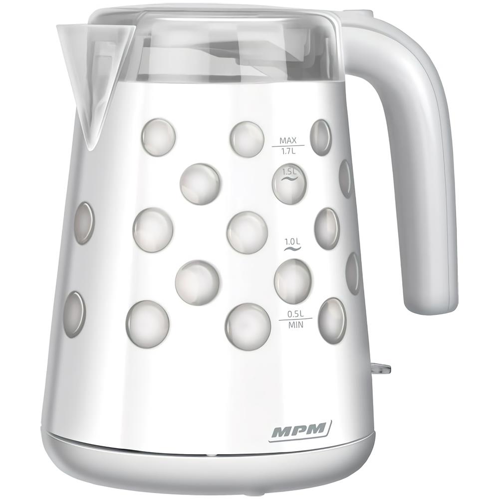 Mcz-86 Bollitore Elettrico 1,7 L, Senza Bpa, Illuminazione Interna, Senza Filo 2200w Bianco - Foto 2