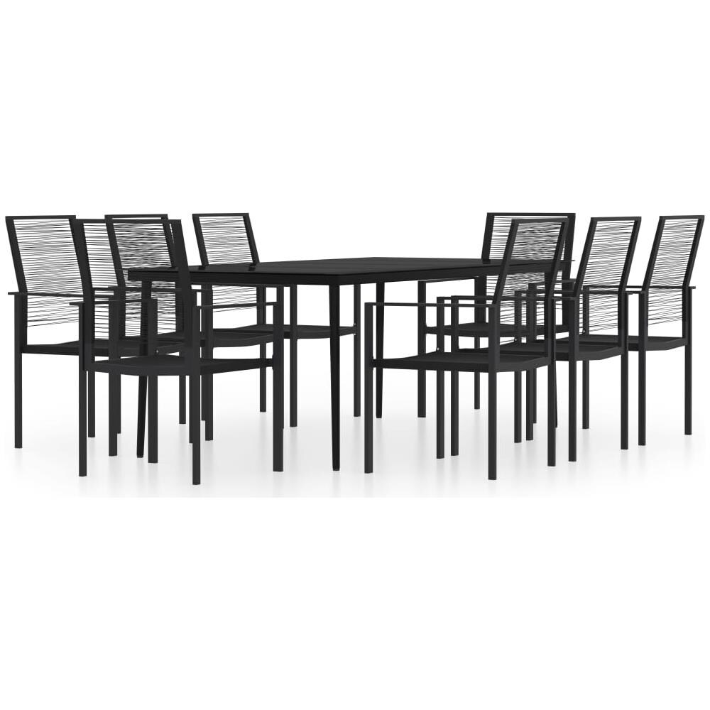 Set Mobili Da Pranzo Da Giardino 9 Pz - Foto 2