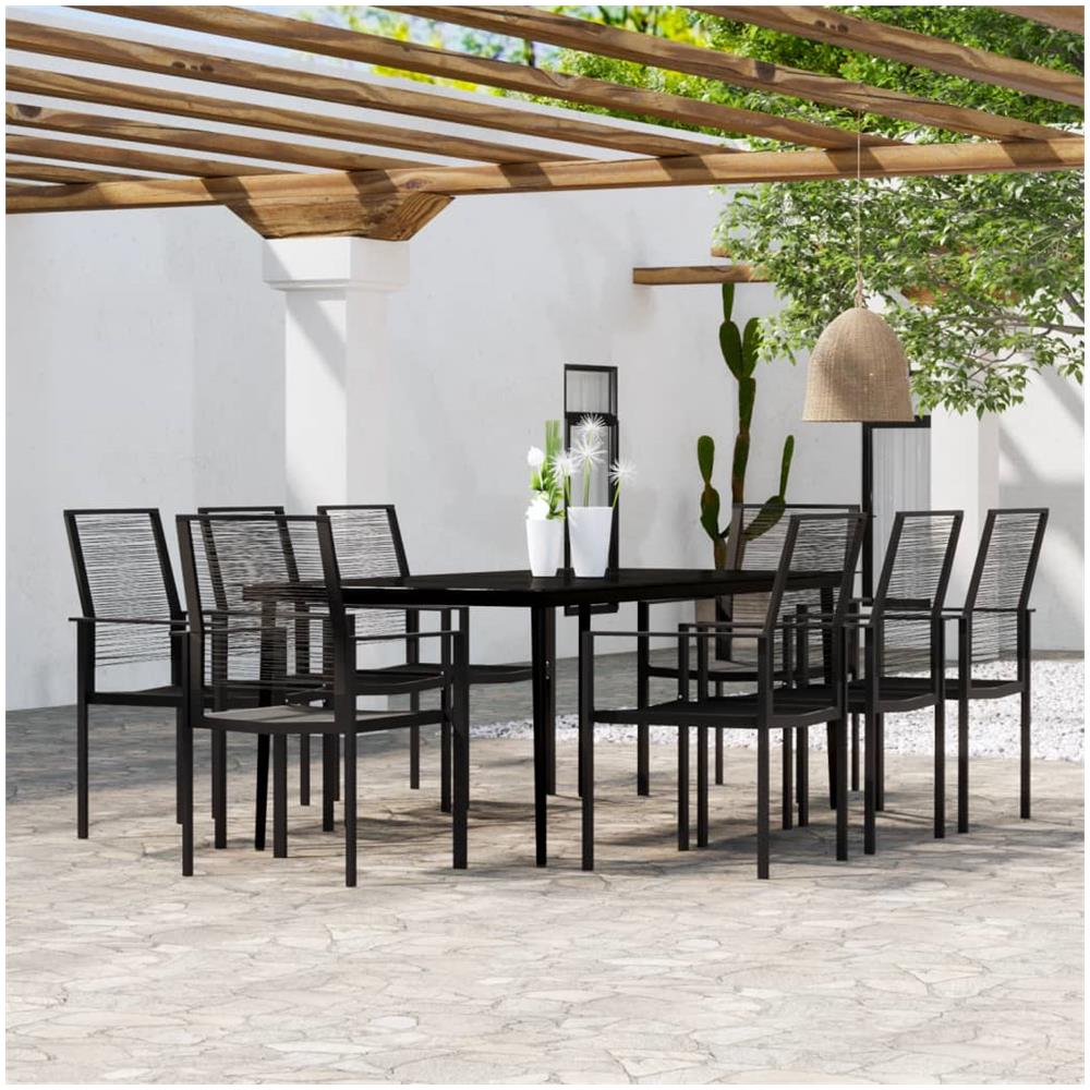 Set Mobili Da Pranzo Da Giardino 9 Pz - Foto 1