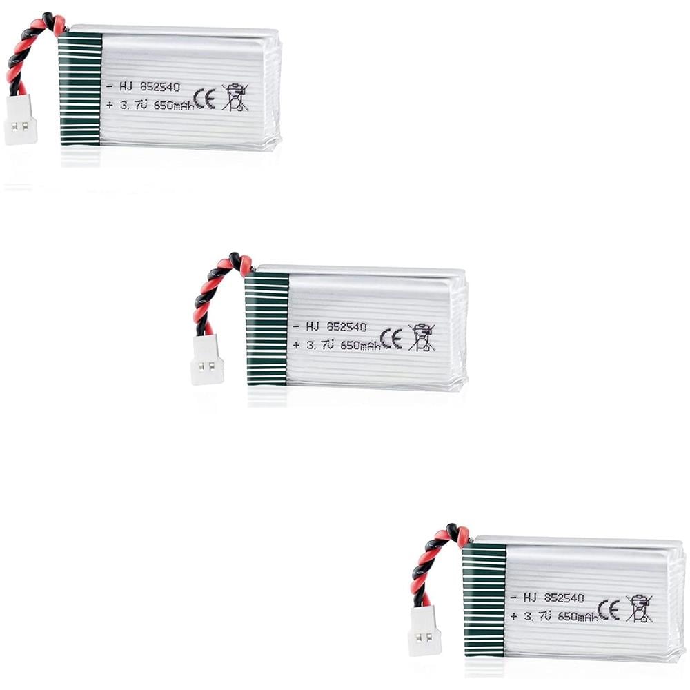 3 Pezzi Batteria Per Syma Drone X5c X5 3.7v 650mah 25c Lipo Avanzato - Foto 1