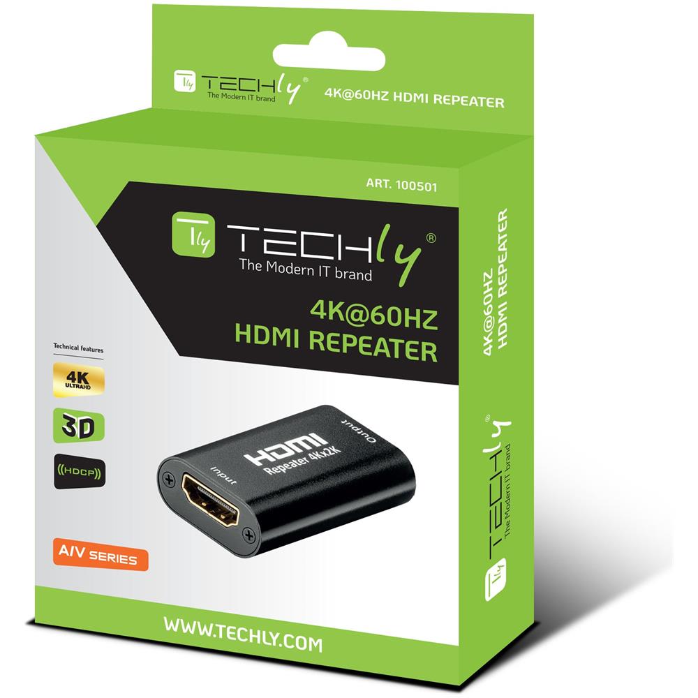Repeater Hdmi 2.0 4k@ 60hz 3d Hdcp Fino A 40m - Foto 18