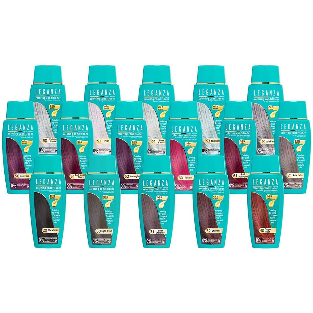 Balsamo Colorante Per Capelli Colore Mogano Scuro Nº 61 ""leganza"" Colorante Senza Ammoniaca |arricchito Con Oli Naturali - Foto 2