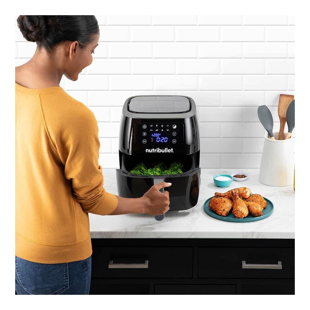 Friggitrice ad Aria XXL Digital NBA071B Capacità 7 Litri 1800 Watt Colore Nero - Foto 5