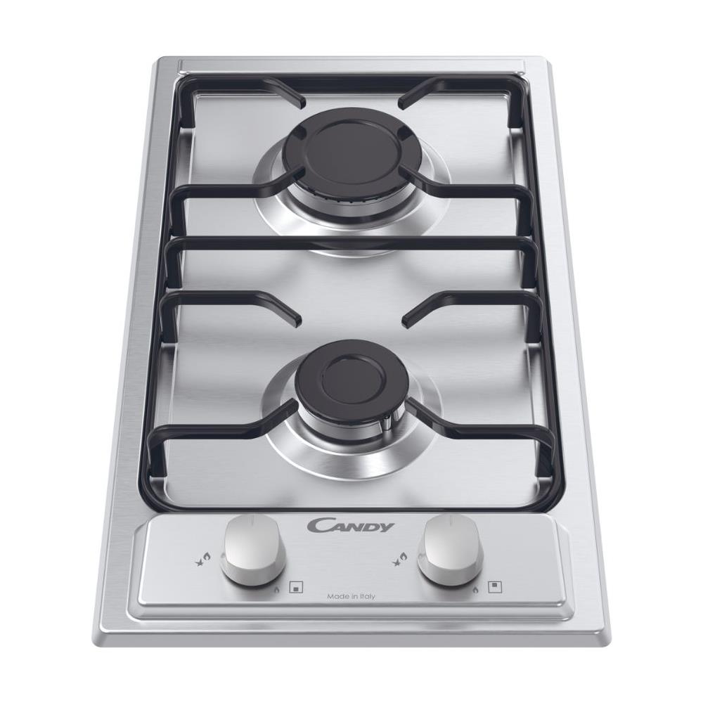 Piano Cottura CHW23X) a Gas 2 Fuochi Gas Colore Acciaio Inossidabile - Foto 2