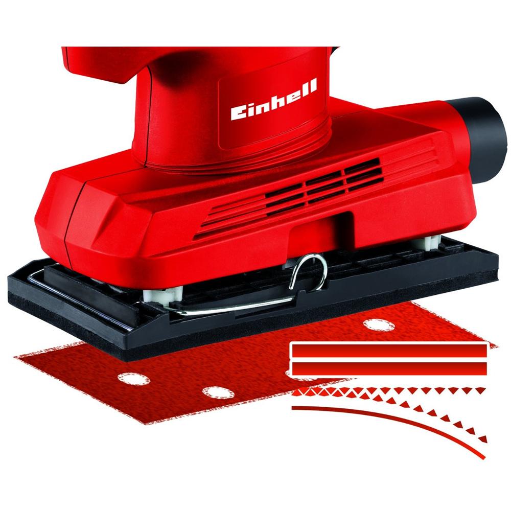 Levigatrice Orbitale Potenza 150 Watt Colore Rosso - Foto 2