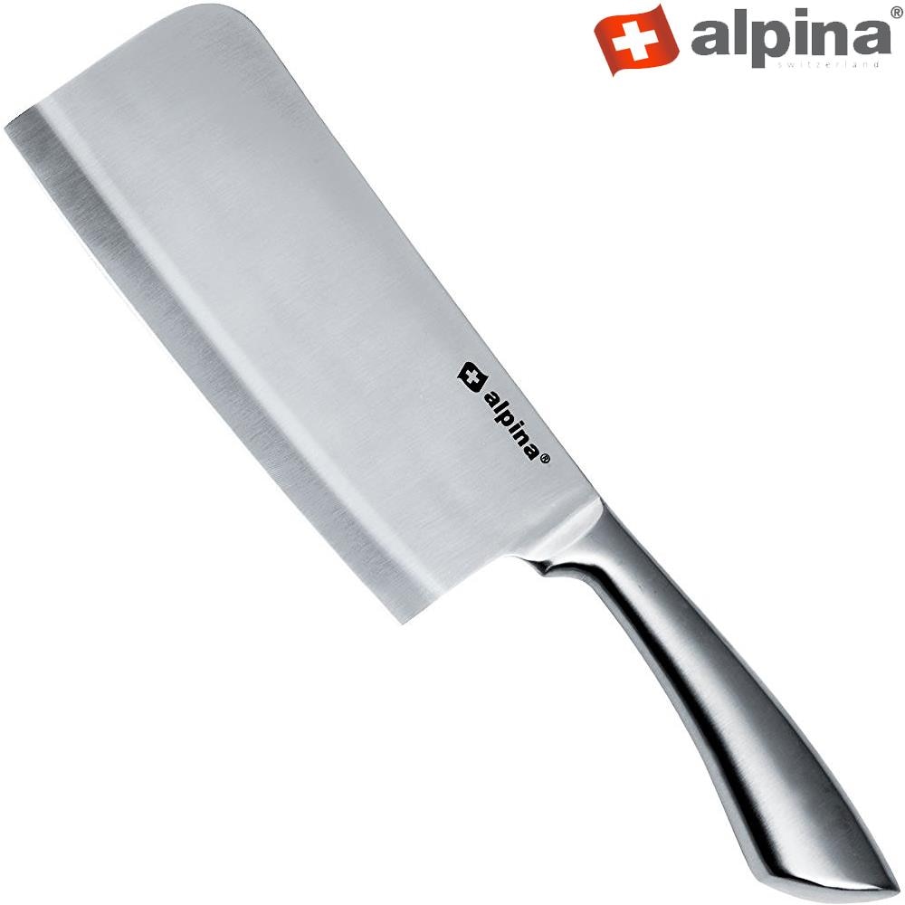 Mannaia Macellaio 31 Cm Coltello Per Carne Da Cucina Acciaio Inox Silver - Foto 2