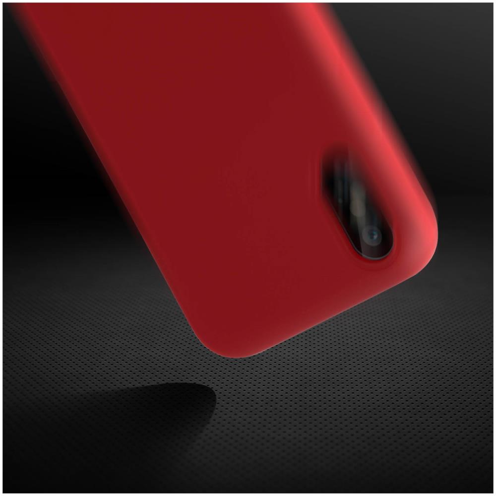 Cover Silicone Iphone X E Xs Semi-rigida Opaca Finitura Soft Touch Rosso - Foto 10