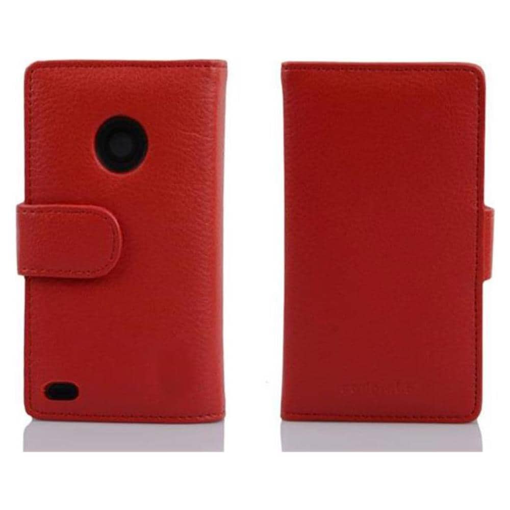 Cadorabo Custodia Compatibile Con Htc Desire 300 In Rosso Cremisi - Coperchio Protettivo In Ecopelle Testurizzata E Tasca Per Carte Di Credito - Foto 2