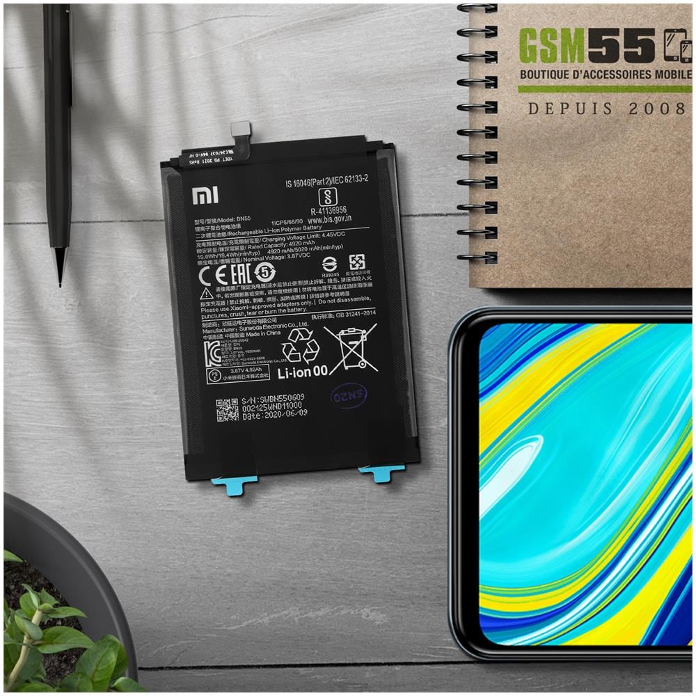 Batteria Interna Xiaomi Redmi Note 9s 5020mah Originale Bn55 - Foto 2