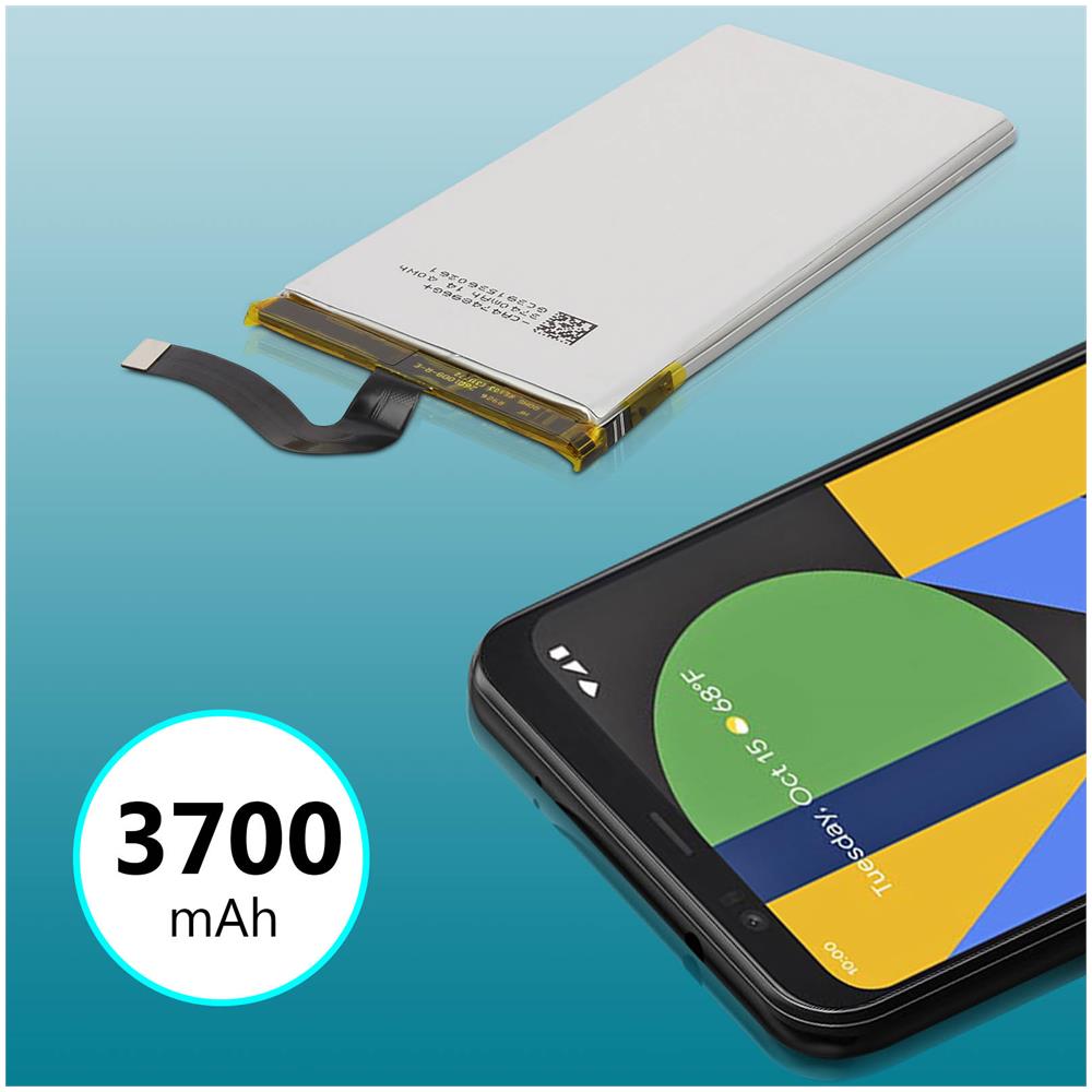 Batteria Interna Google Pixel 4 Xl 3700mah Compatibile Modello G020j-b - Foto 2
