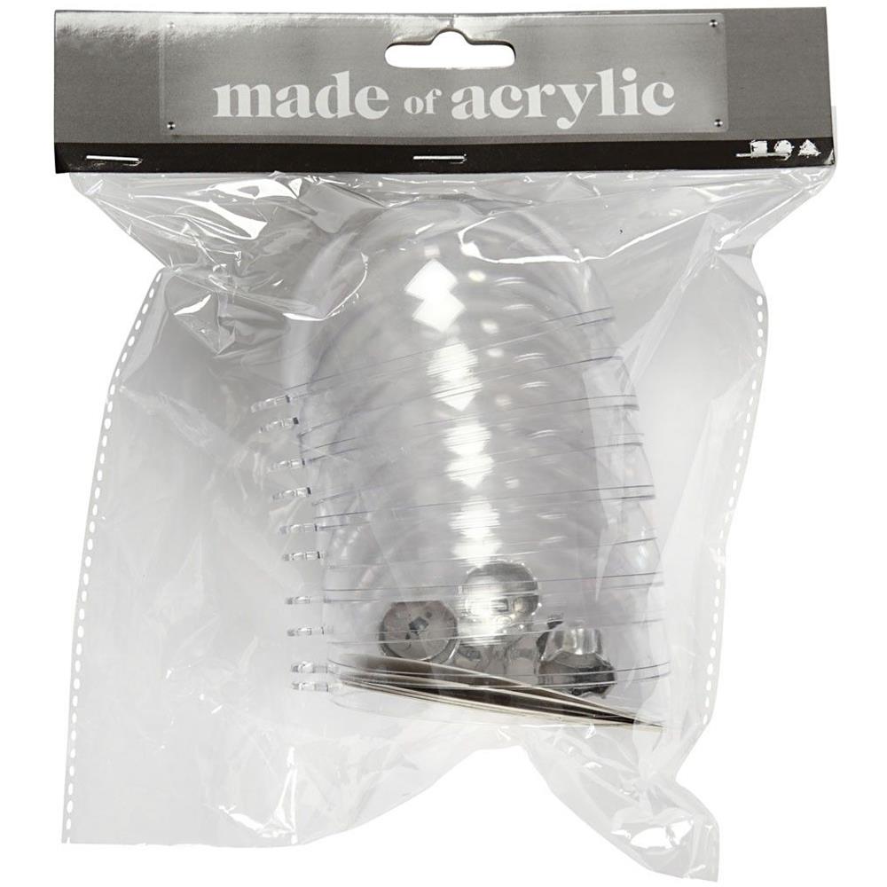 52141 Ball christmas ornament Plastica Trasparente 5pezzo (i) decorazione natalizia - Foto 2