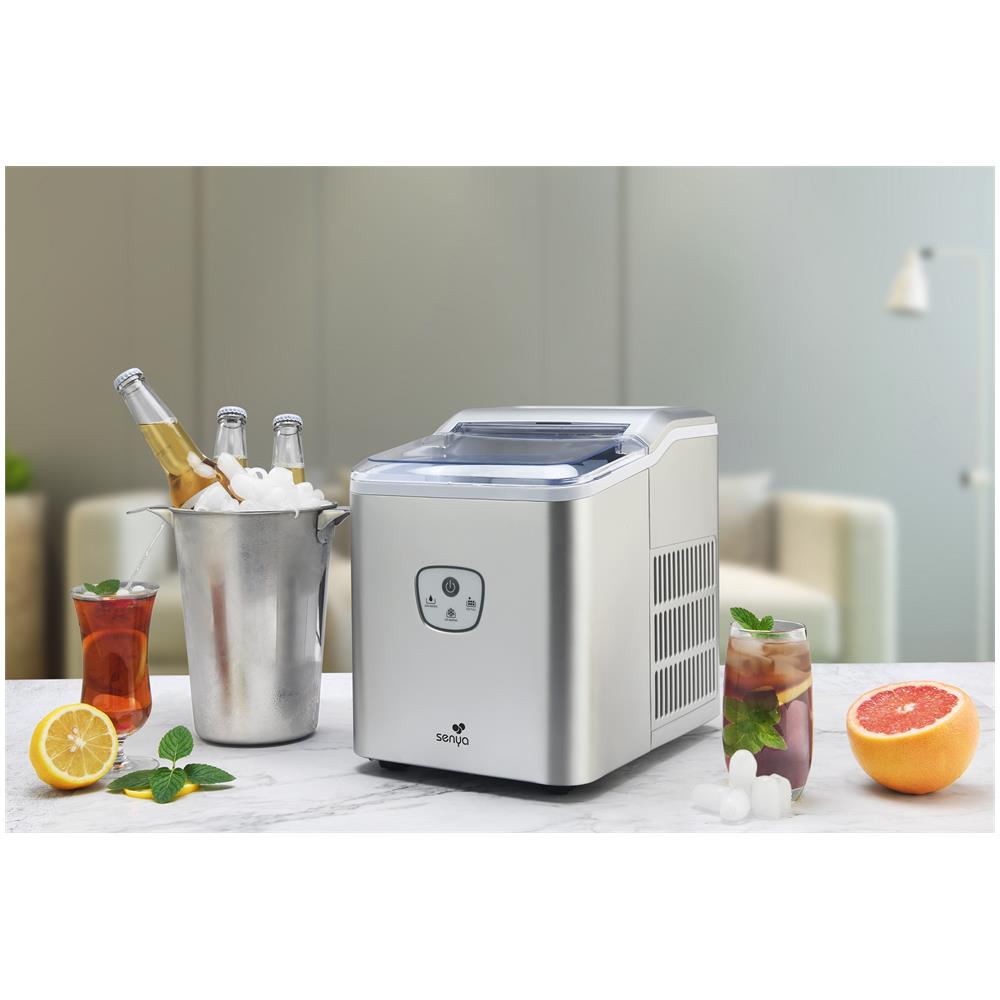 Fabbricatore Di Ghiaccio 1,6l - 12 Kg Al Giorno - Schermo Led - Ice Cool - Foto 2