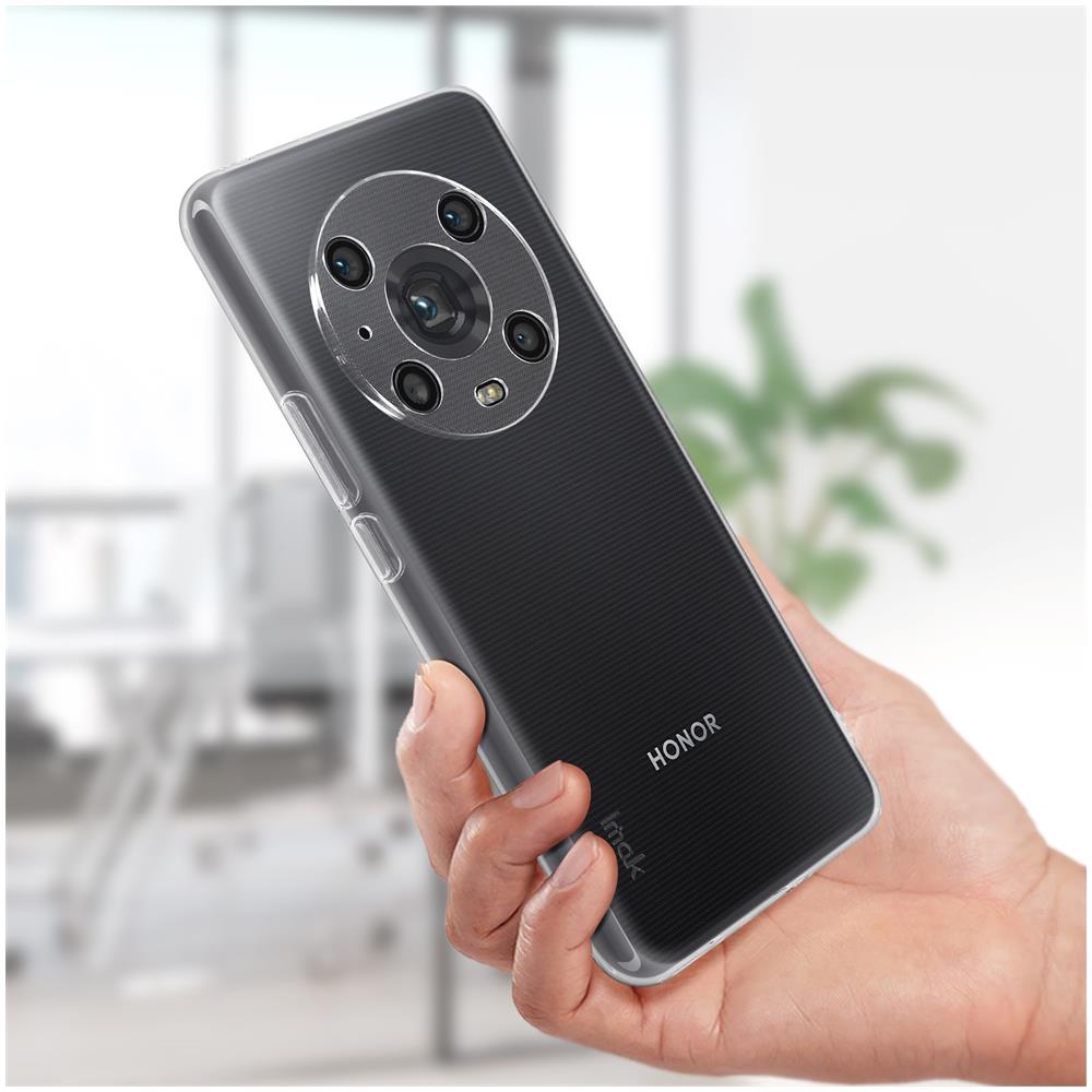 Cover Honor Magic4 Pro Silicone Gel Flessibile Imak Ux-5 Series Trasparente - Foto 5