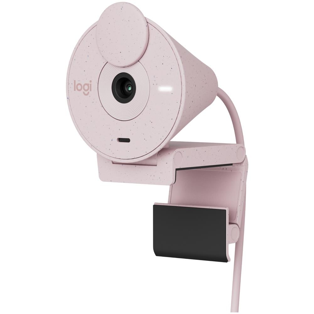 Webcam Full HD Brio 300 2 MP con Microfono Intergrato USB Colore Rosa - Foto 1
