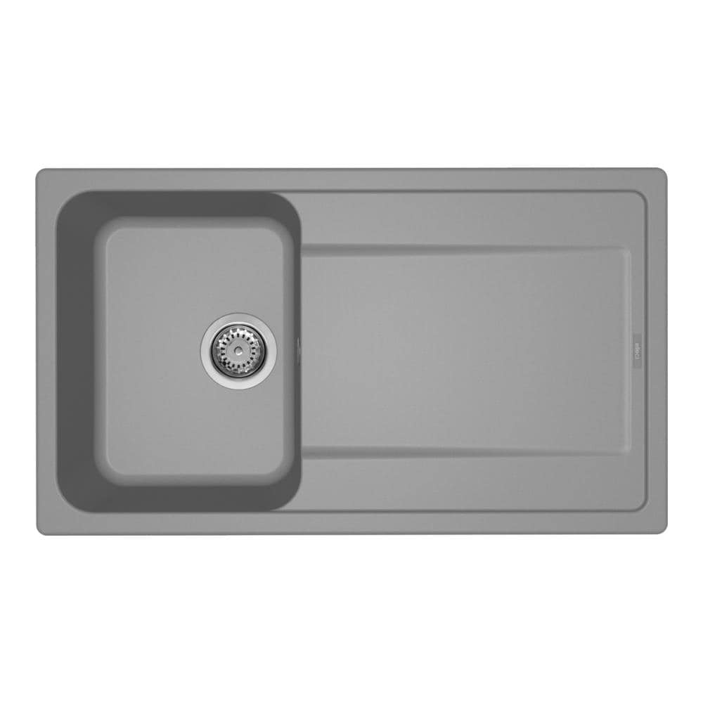 LIFE 400 Lavello montato su piano Rettangolare Granitek - Foto 1