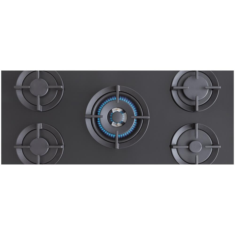 Piano P905CPROGNE a Gas 5 Zone Cottura da 90 cm Colore Nero - Foto 2