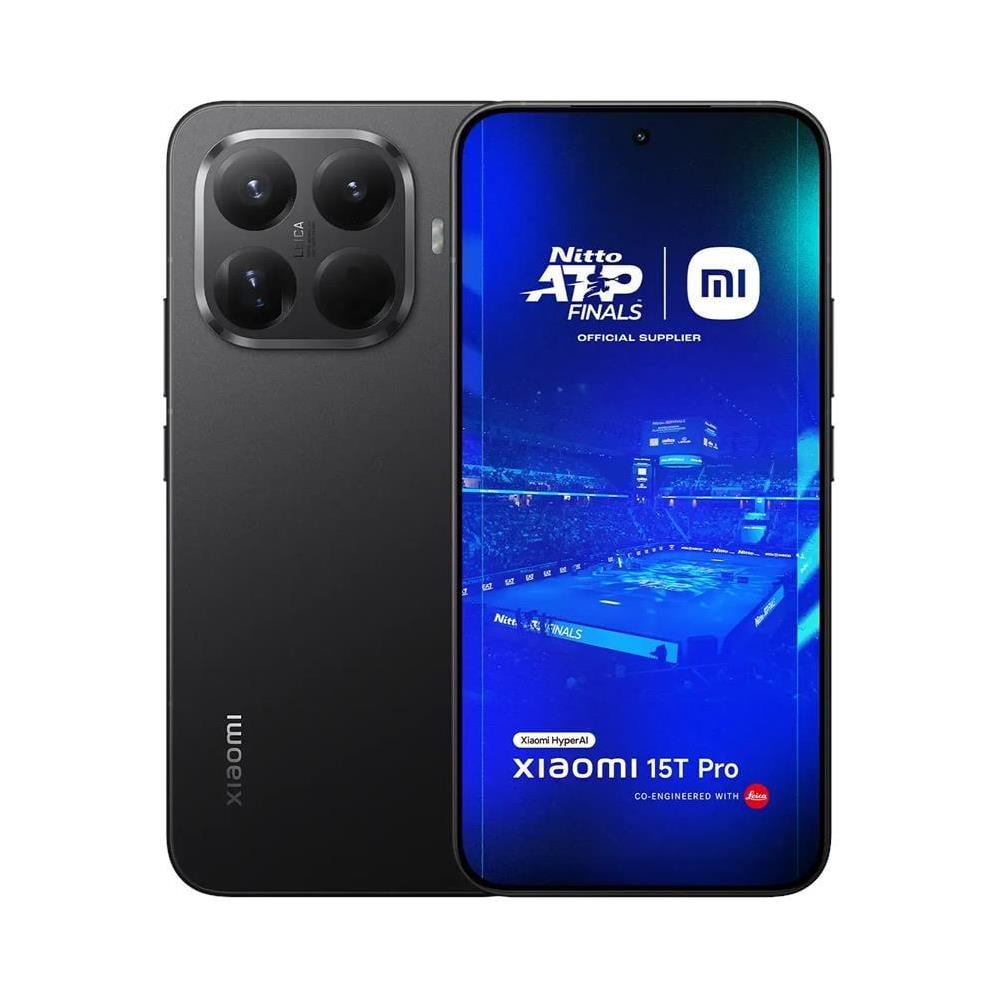 15T Pro 5G 512GB 12GB Ram Display 6.83" AMOLED max 144Hz Main Camera 50MP Leica Summilux Dual nanoSim (+eSim) USB Type-C HyperOS2 Dimensity 9400+ 5500mAh Black - Foto 1