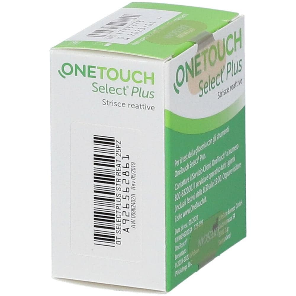 Strisce Misurazione Glicemia Onetouch Select Plus 25 Strisce - Foto 5