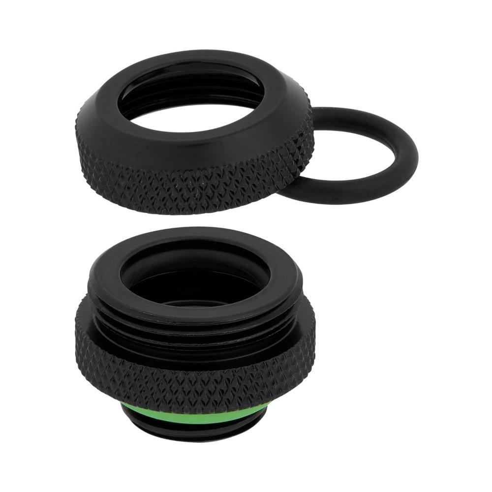 Hydro X Xf Hardline Anschraubtülle 12mm Od G1/4 - Schwarz 4er Pack - Foto 2