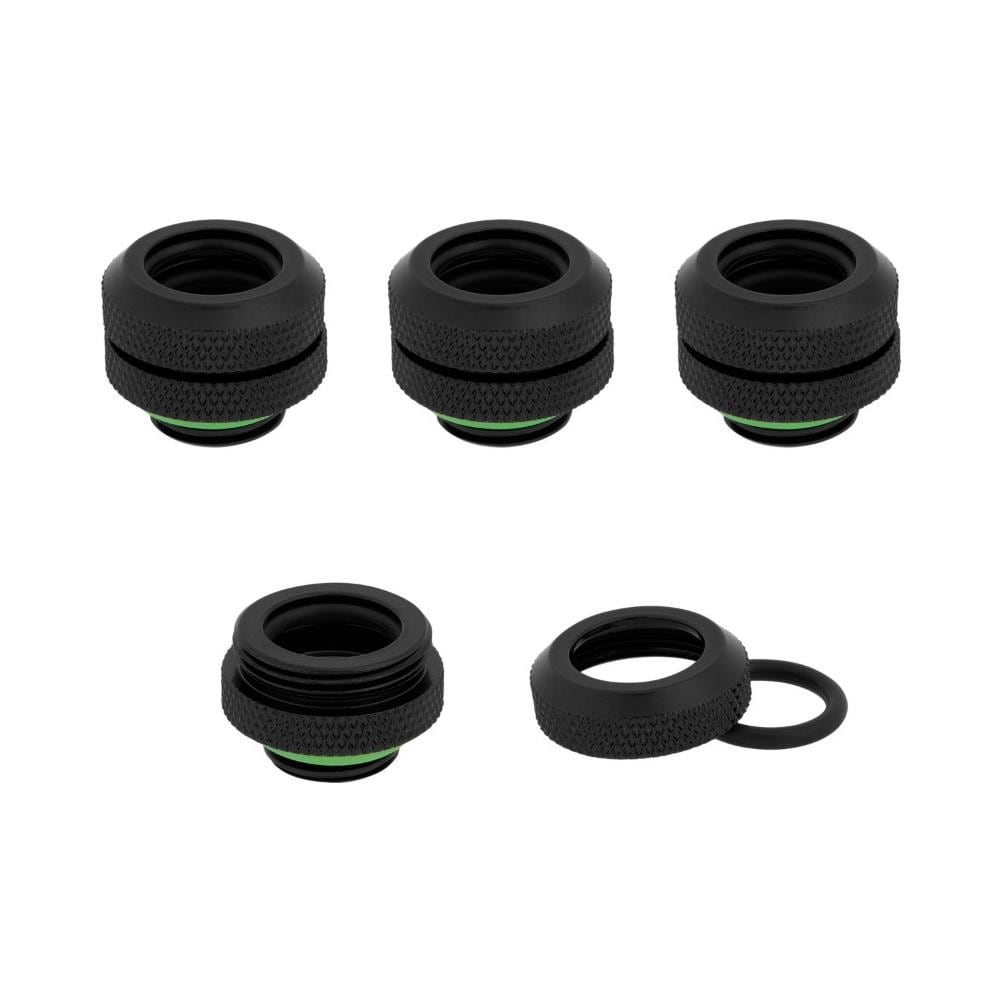 Hydro X Xf Hardline Anschraubtülle 12mm Od G1/4 - Schwarz 4er Pack - Foto 3