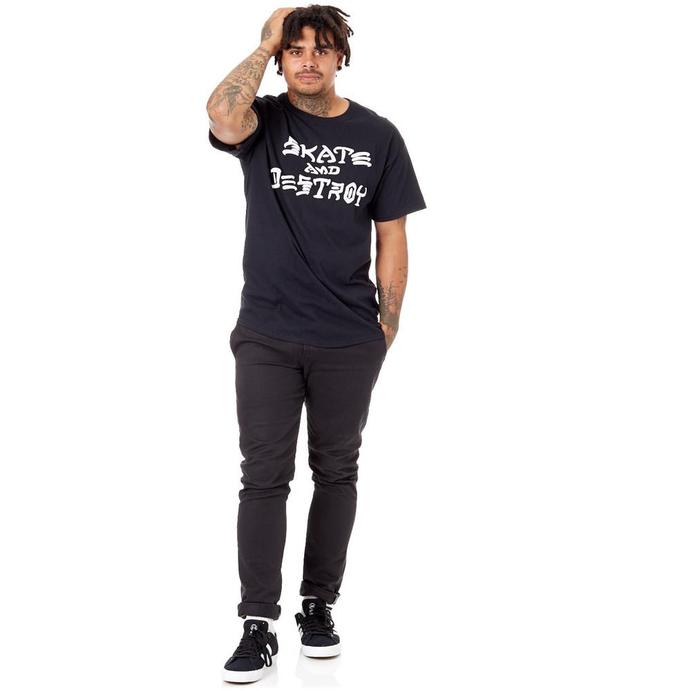T-shirt Thrasher Skate And Destroy Nero (s, Nero)  - Foto 2