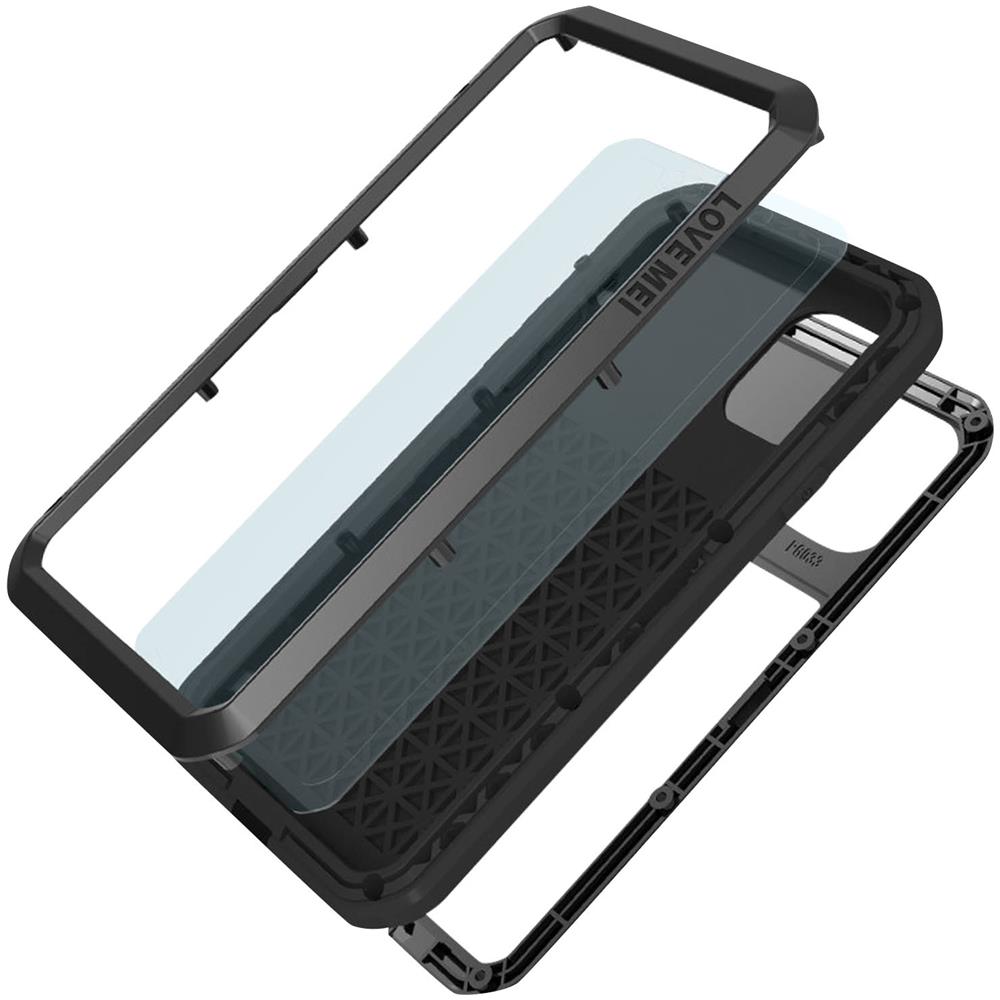 Cover Waterproof Apple Iphone 11 Pro Max Vetro Temperato Powerful Nero - Foto 1