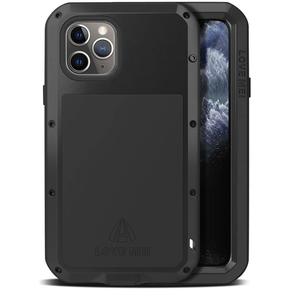 Cover Waterproof Apple Iphone 11 Pro Max Vetro Temperato Powerful Nero - Foto 5