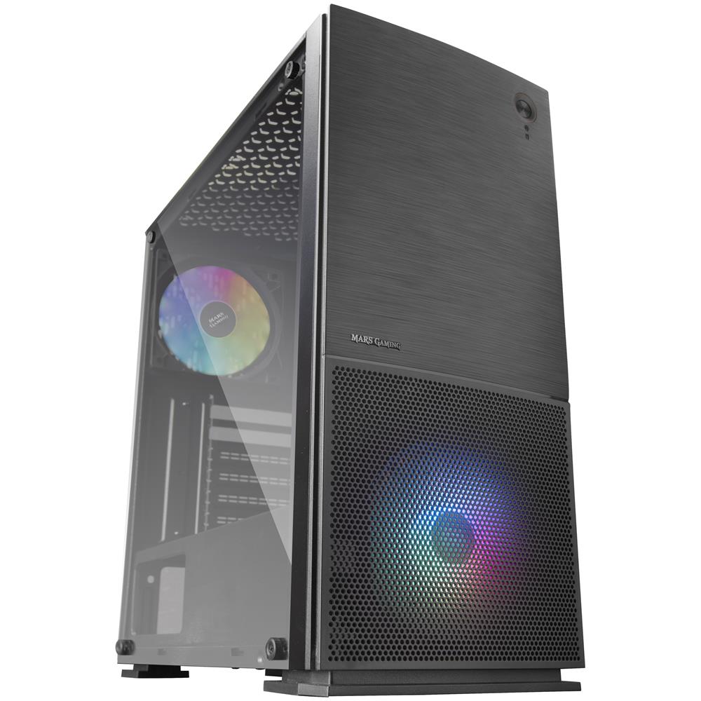 Mc220 Case Middle Tower Atx, Mesh - Black - Foto 1