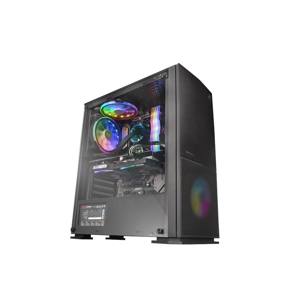 Mc220 Case Middle Tower Atx, Mesh - Black - Foto 2