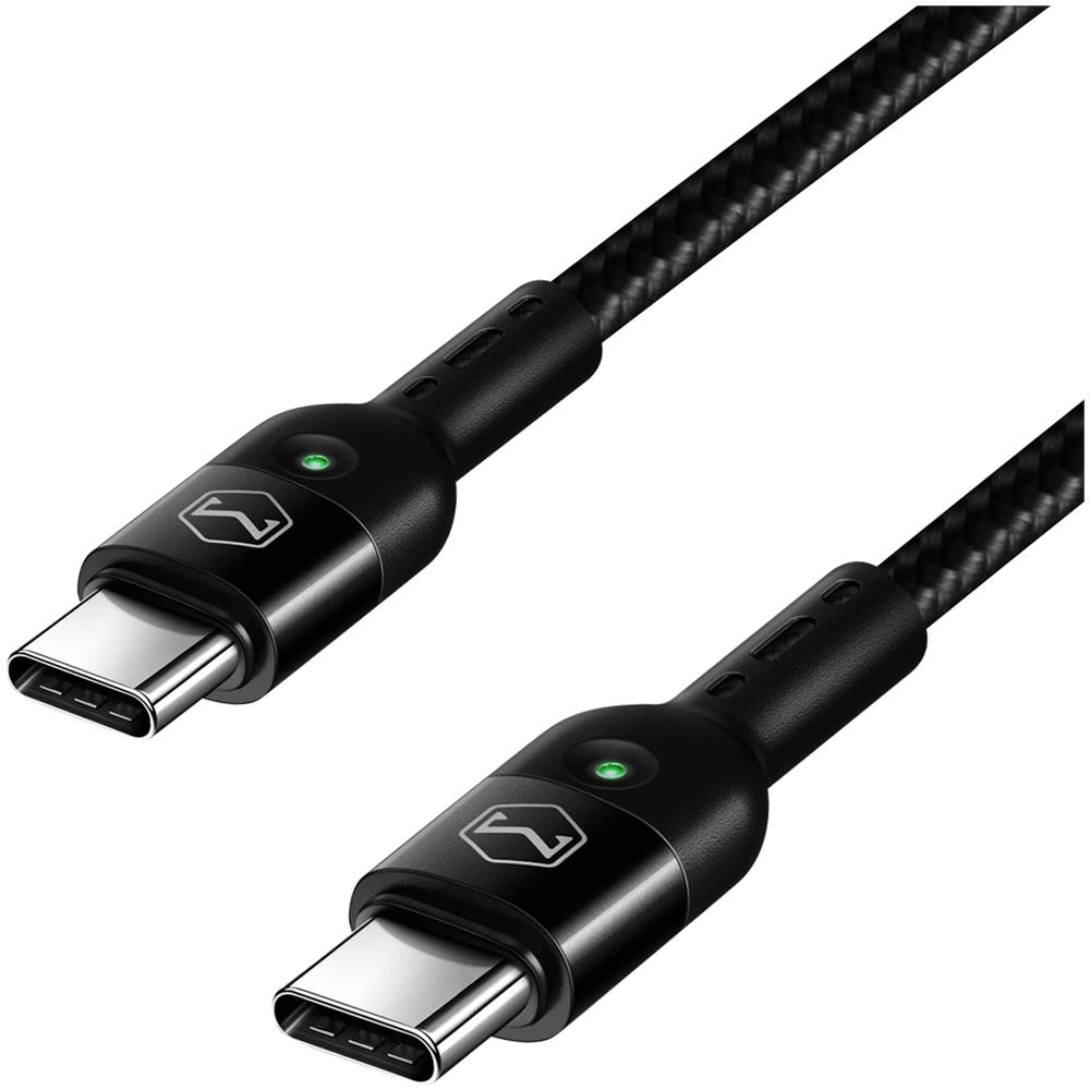 Cavo Usb-c A Usb-c Power Delivery 60w Allungabile 43cm A 1,8m Macdodo Nero - Foto 1