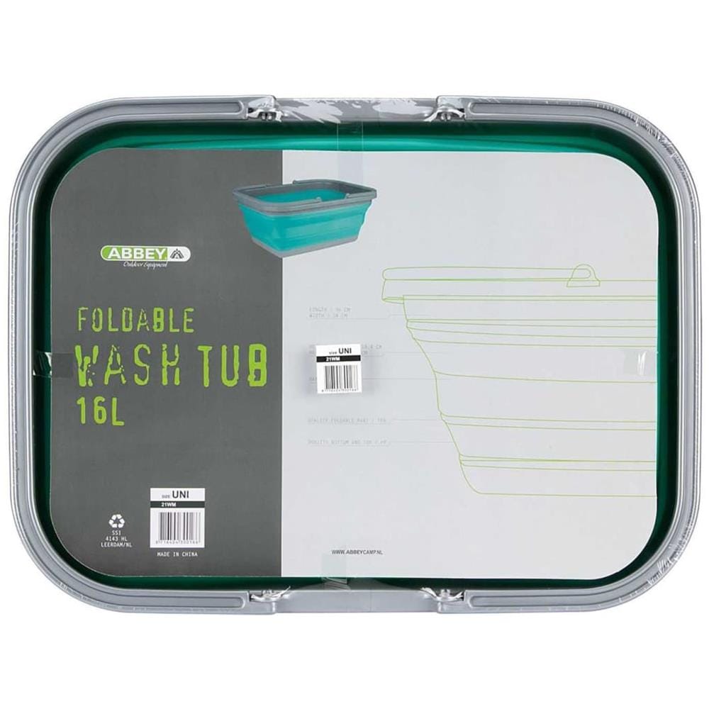 Bacinella Pieghevole 16 L Verde 21wm-grg-uni - Foto 5