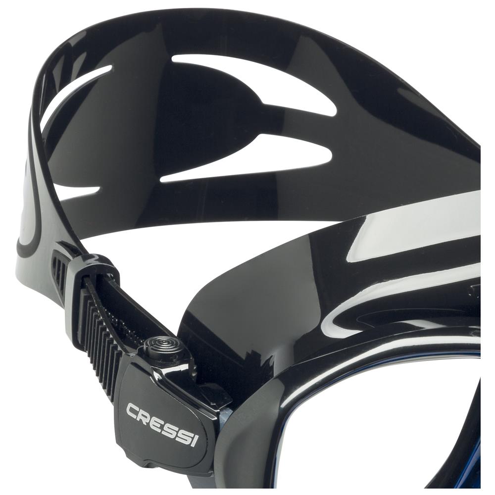 Action Maschera Trasparente Nero / blu - Foto 2