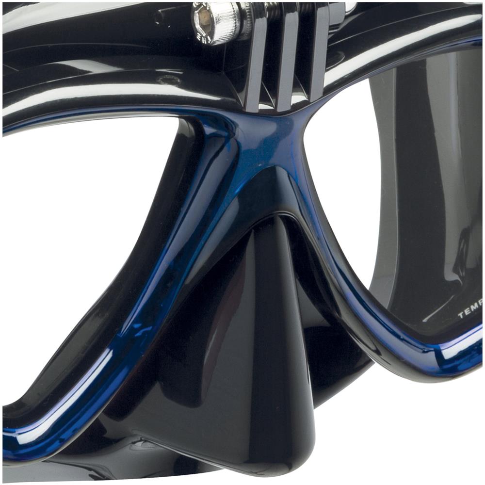 Action Maschera Trasparente Nero / blu - Foto 3