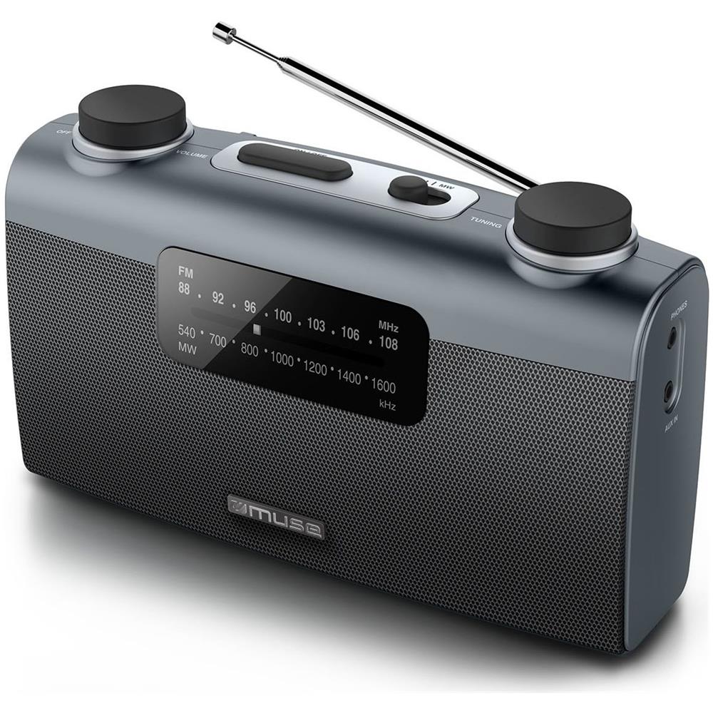 Radio Portatile Nera - M058r - Foto 1