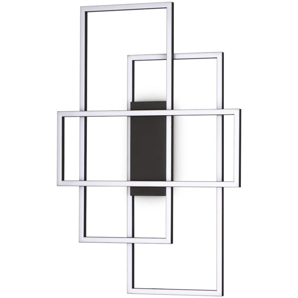 Frame Pl Rettangolo Nero Lampada Plafoniera - 270661 - Foto 1